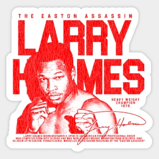 Larry Holmes Vintage - Red Sticker